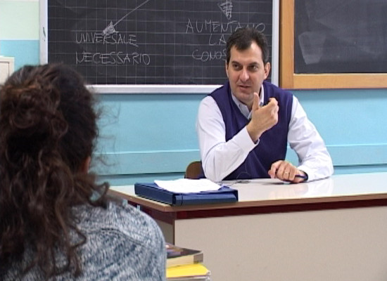 Mario Calabresi e la I D del liceo Copernico di Torino