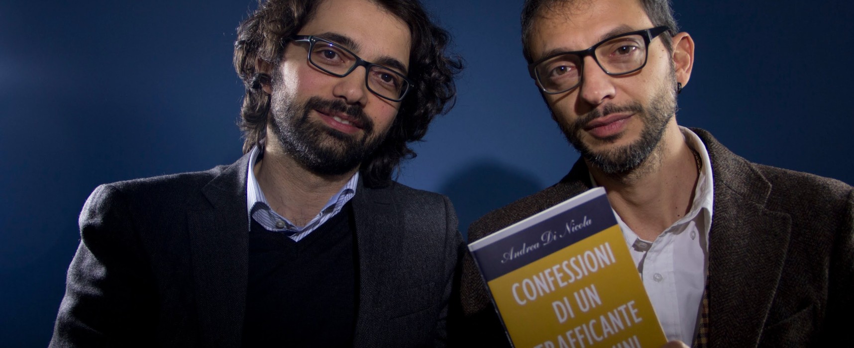 Andrea Di Nicola e Giampaolo Musumeci  a Torino giovedì 27 marzo 2014