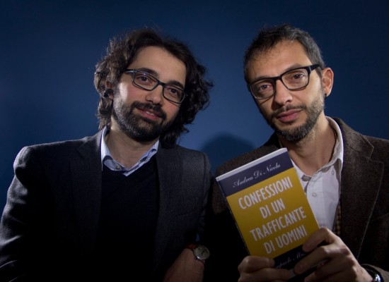 Andrea Di Nicola e Giampaolo Musumeci  a Torino giovedì 27 marzo 2014