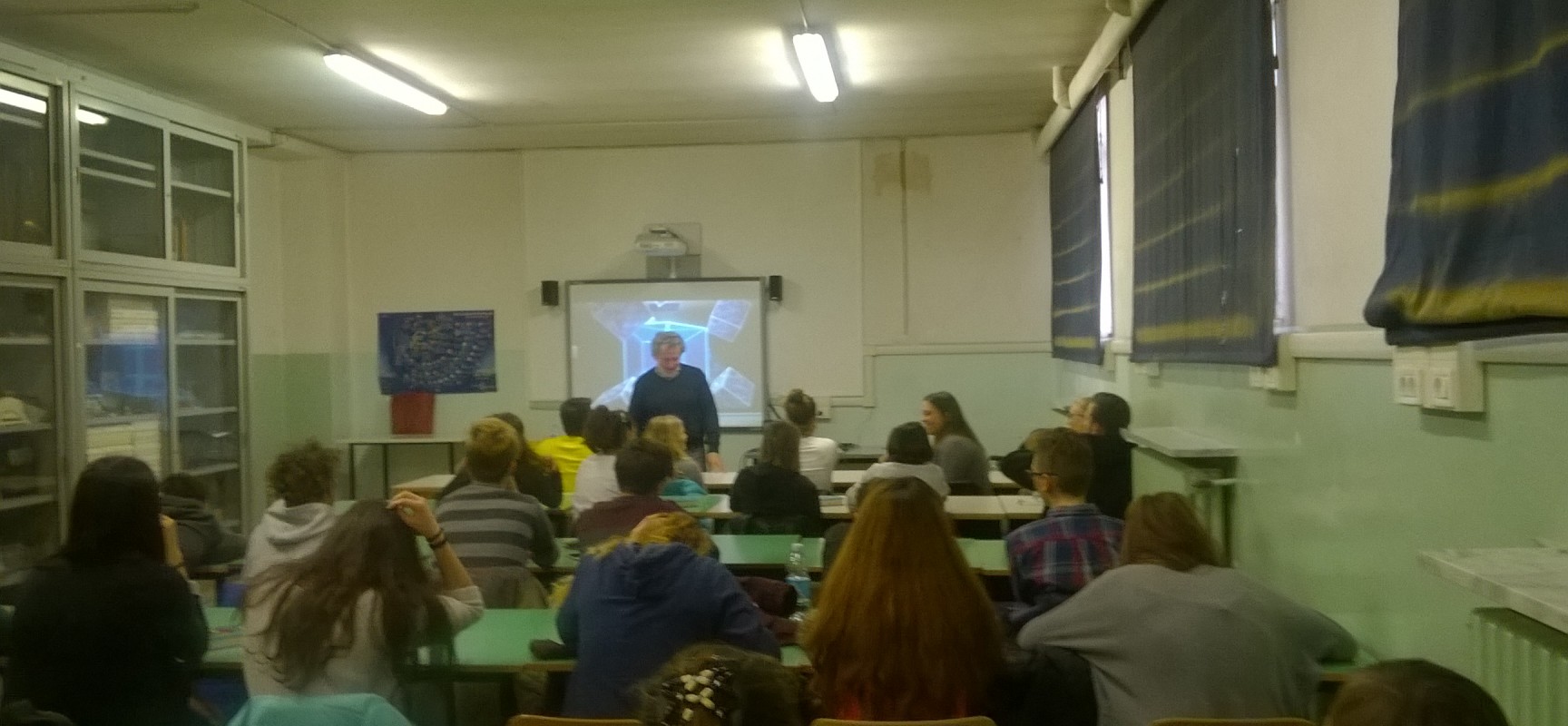 La 2S del Liceo De Amicis di Cuneo e il diario dei tre incontri con Piegiorgio Odifreddi