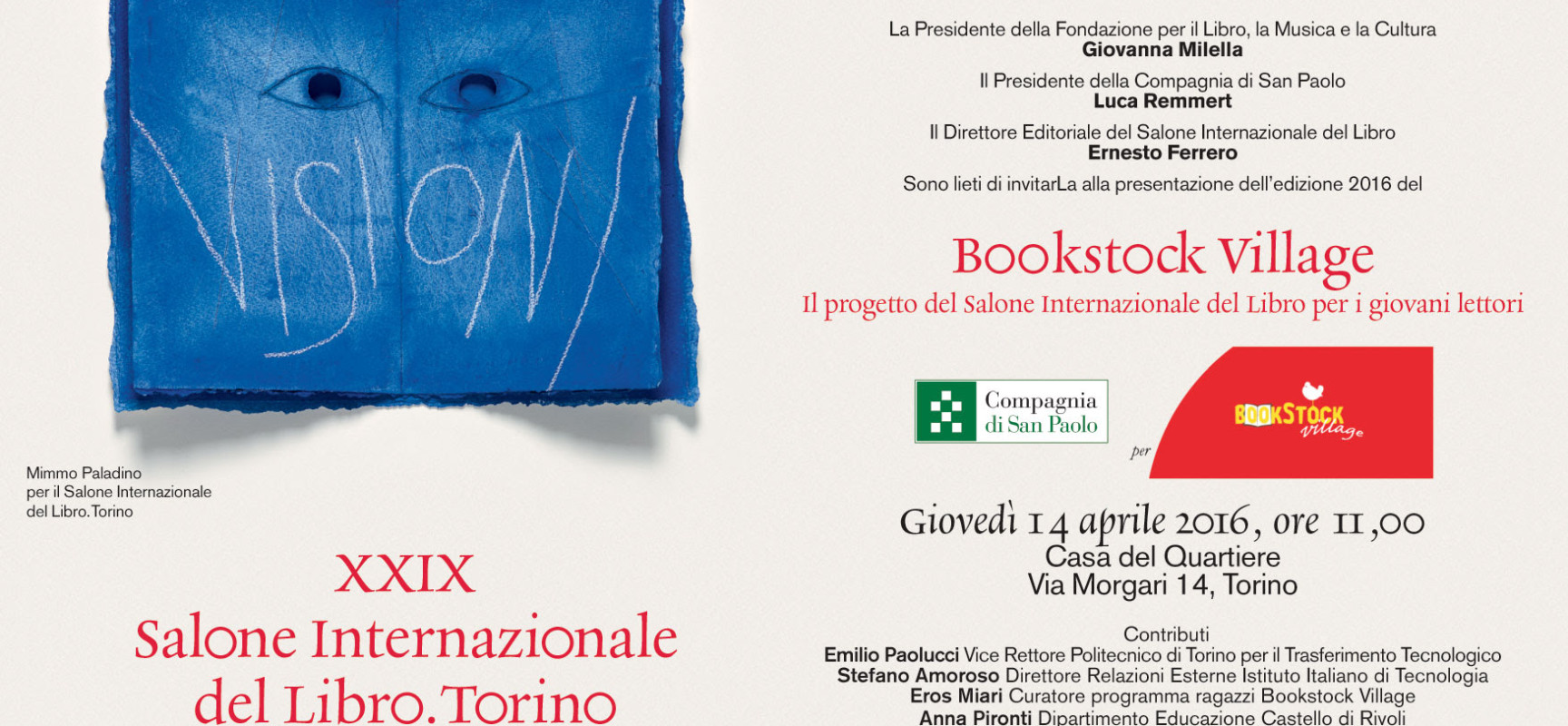 Conferenza stampa Bookstock Village