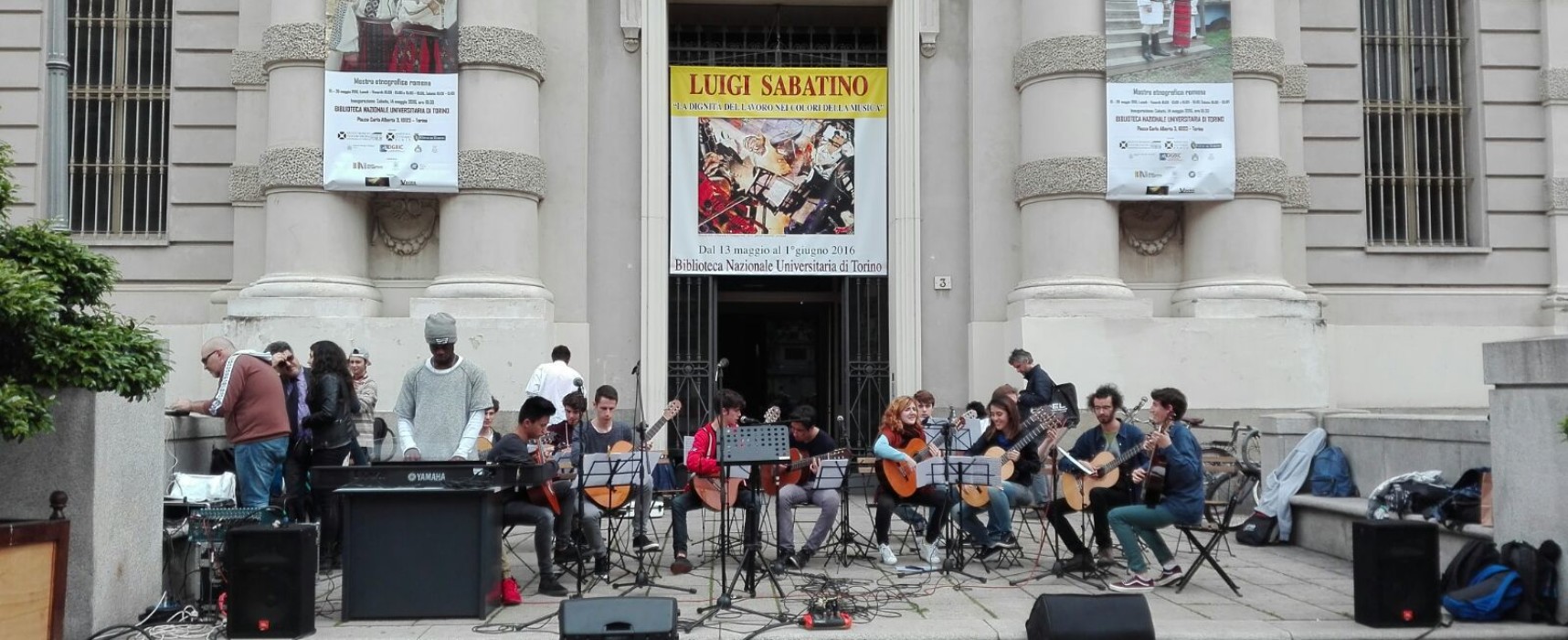 Seneca e David Guetta in scena in Piazza Carlo Alberto