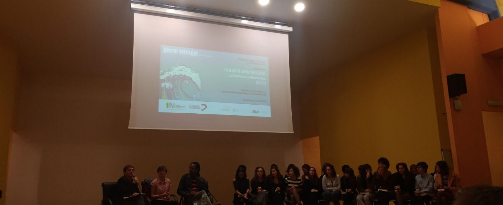 Colson Whitehead presenta “La ferrovia sotterranea” al Liceo Alfieri di Torino