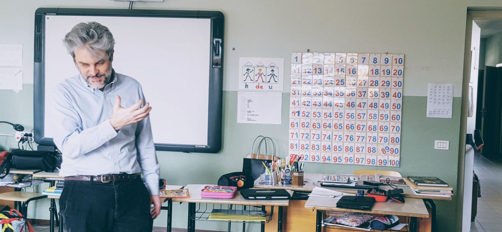 Pierdomenico Baccalario racconta il suo incontro con la scuola primaria di Cossato Ronco Biella