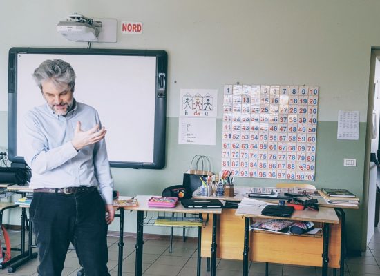 Pierdomenico Baccalario racconta il suo incontro con la scuola primaria di Cossato Ronco Biella