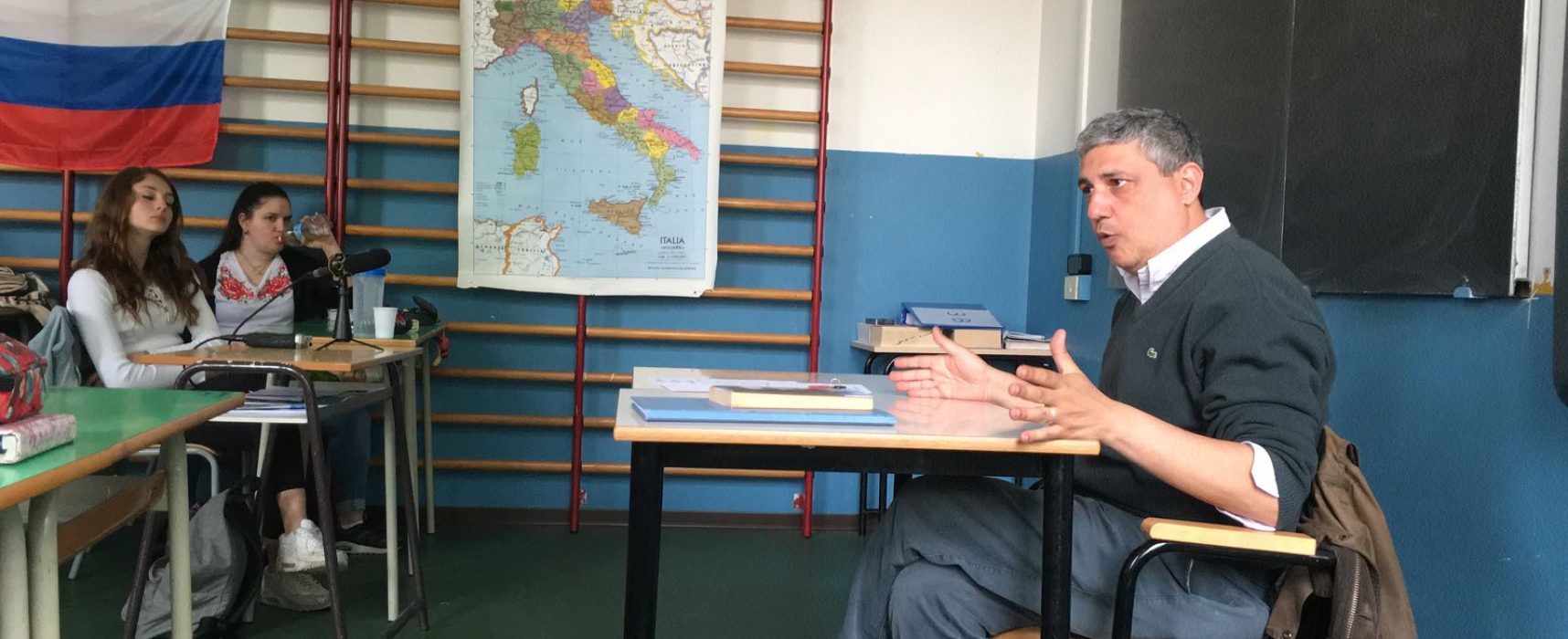 Giuseppe Genna incontra il liceo Contessa Tonelli Bellini di Novara