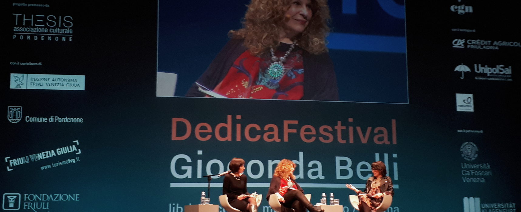 Gioconda Belli si racconta all’inaugurazione del Dedica Festival 2019