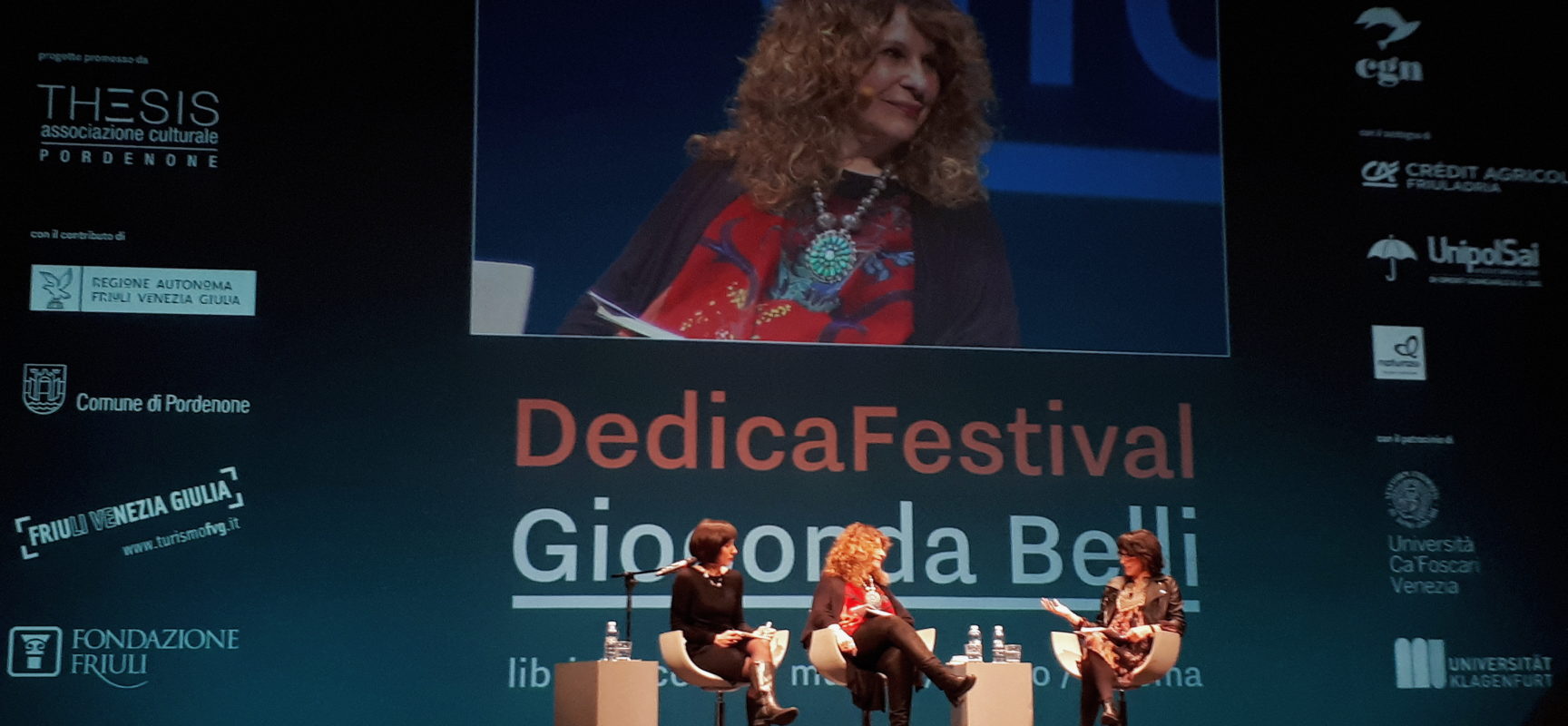 Gioconda Belli si racconta all’inaugurazione del Dedica Festival 2019