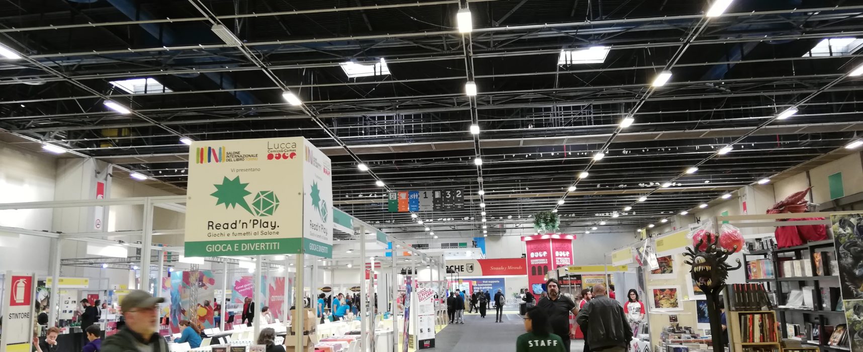 Alla scoperta del #SalTo19: il Padiglione 1