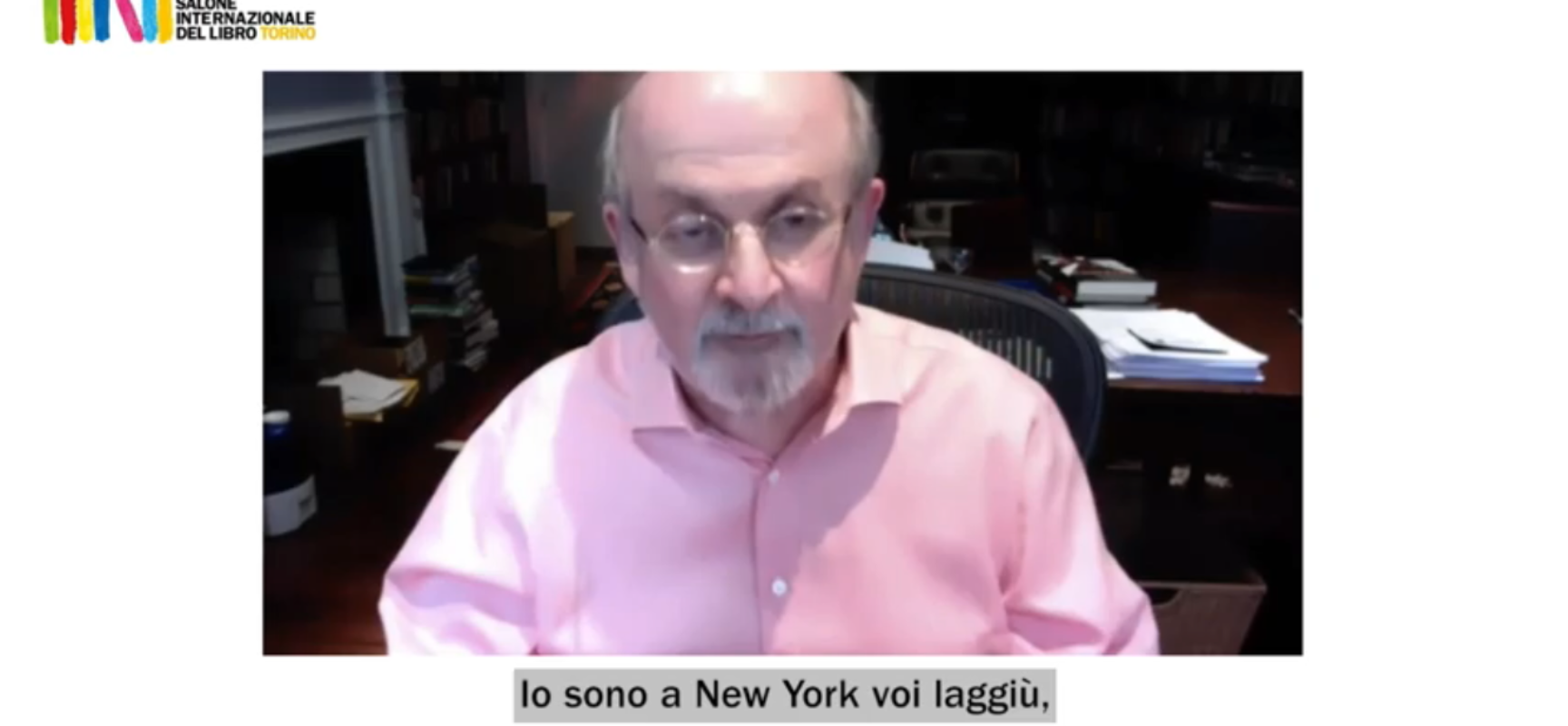 Salman Rushdie al Salone con parole di positività e speranza