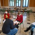 Daniele Nicastro racconta il suo primo incontro in presenza alla scuola Primaria di Coggiola Biella